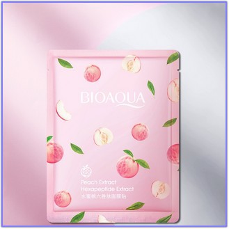 Mặt Nạ Giấy Trái Đào Peach  Bioaqua Dưỡng Ẩm Trắng Da Chăm Sóc Chuyên Sâu 25ml | BigBuy360 - bigbuy360.vn
