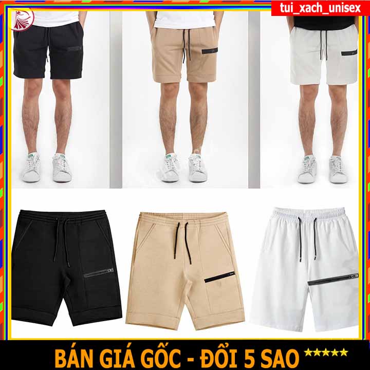 ❤️ GIÁ SỈ - LOẠI TỐT ❤️ Quần Short Đùi Boli 1 Dây Kéo unisex thể thao basic nam nữ phong cách đường phố Hàn Quốc SL