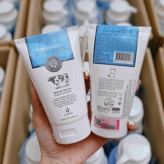 Sữa Rửa Mặt Dưỡng Sáng & Trẻ Hoá Da Beauty Buffet Scentio Milk Plus Whitening Facial Foam 100ml
