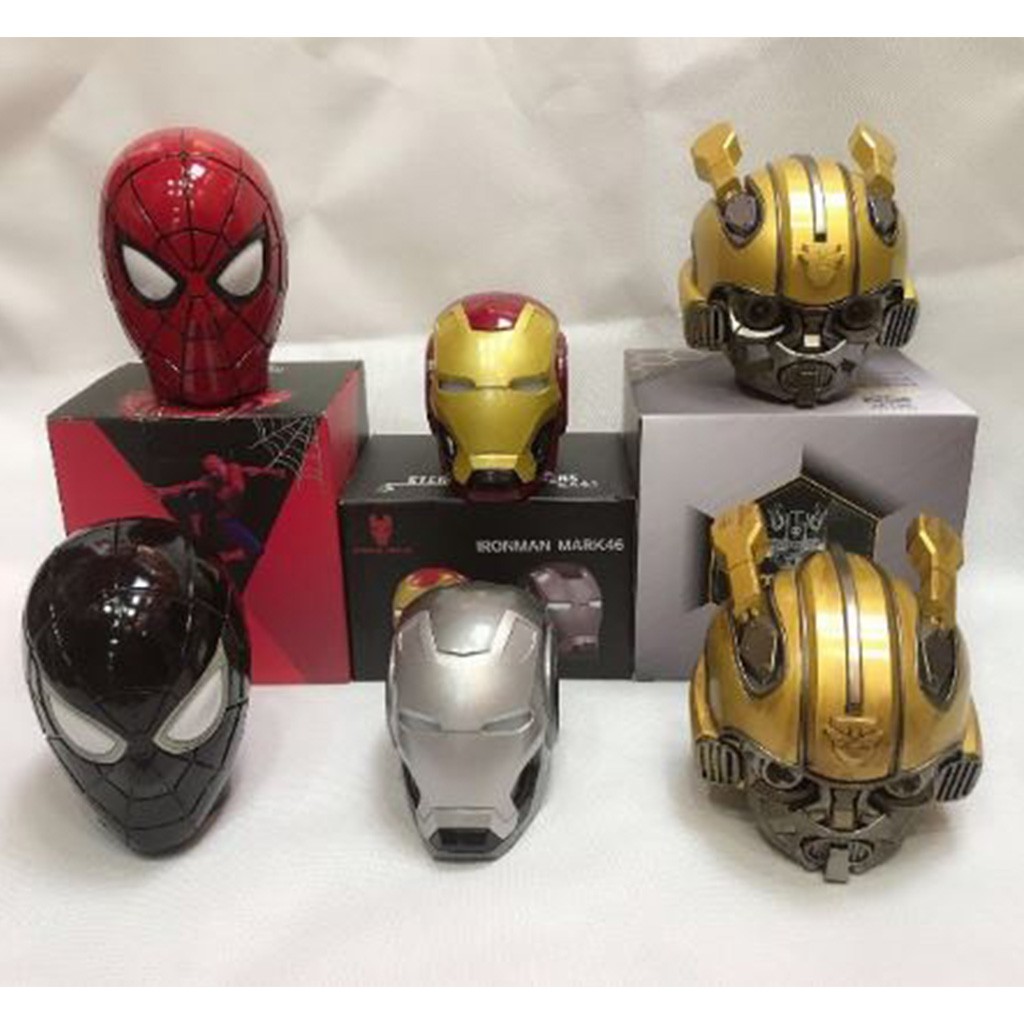 Loa bluetooth Iron man [ FREESHIP] loa bluetooth siêu anh hùng siêu bass