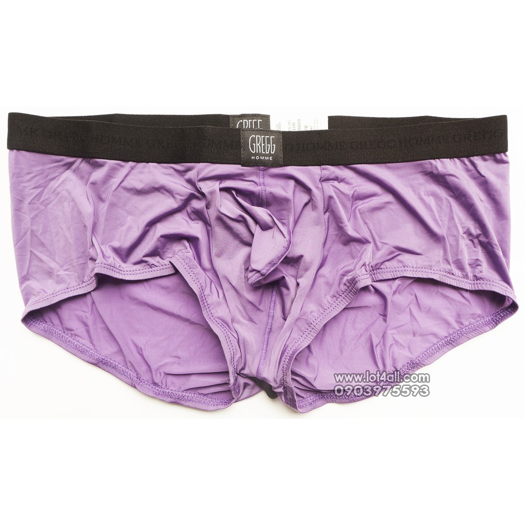 [CHÍNH HÃNG] Quần lót nam Gregg Homme PerfekBum Butt Outliner Square Cut Purple