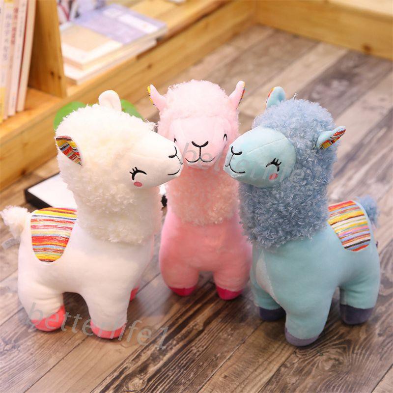 đồ chơi nhồi bông Hình Lạc Đà Alpaca 25cm