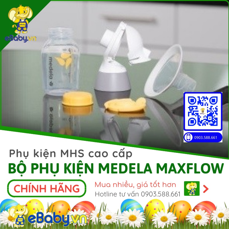 Bộ Phụ Kiện Máy Hút Sữa Medela Maxflow - Phụ Kiện Chính Hãng | Phụ Kiện Thay Thế - Dùng Cho Các Dòng Máy Medela Maxflow