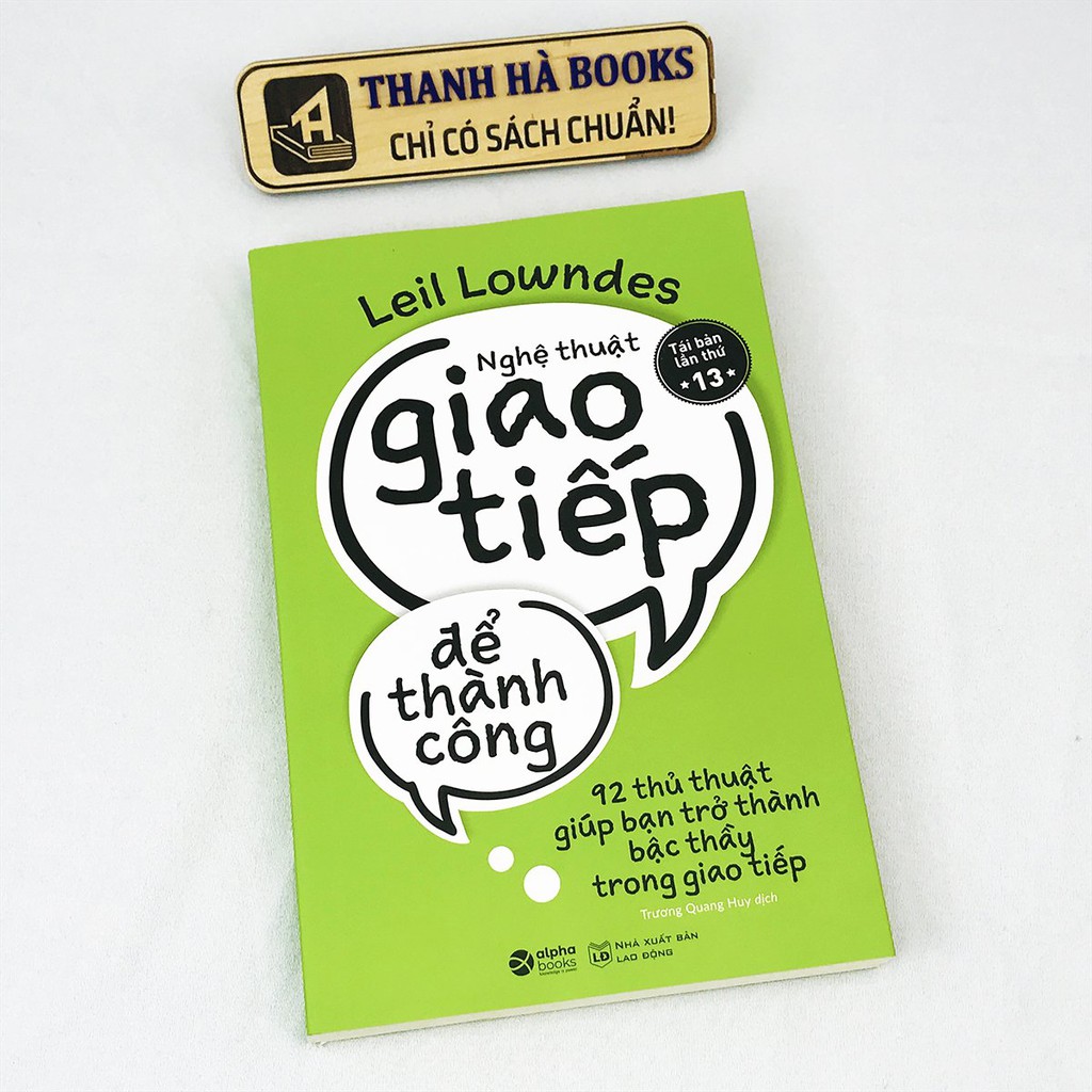 Sách - Nghệ Thuật Giao Tiếp Để Thành Công (Bìa xanh)