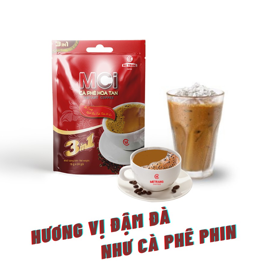 Cà phê Mê Trang hòa tan sữa 3in1 - (MCi3in1)