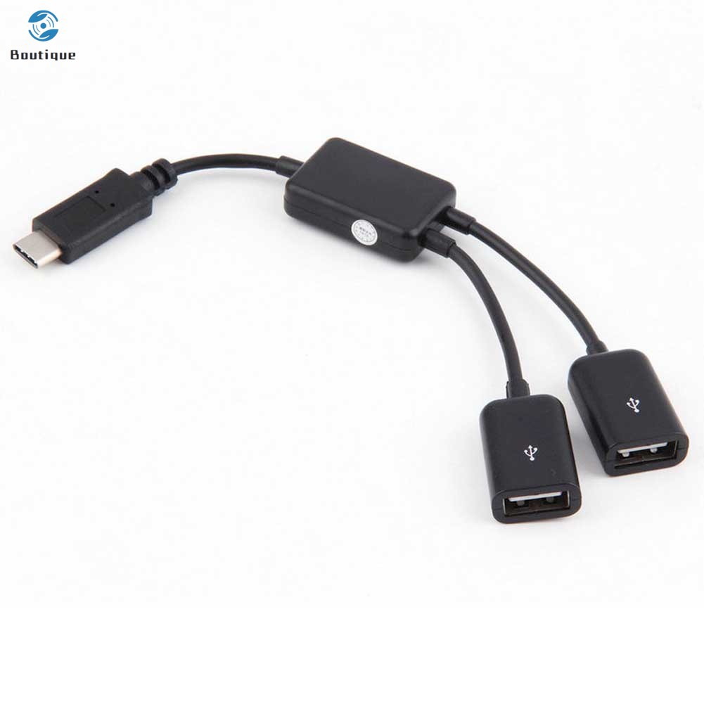 Cáp Chuyển Đổi 2 Trong 1 Usb 3.1 Type-C Sang Usb 2.0