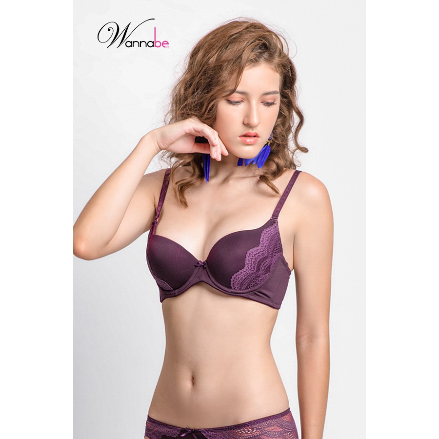 Áo ngực mút mỏng Wannabe AN315 nhẹ nhàng nữ tính