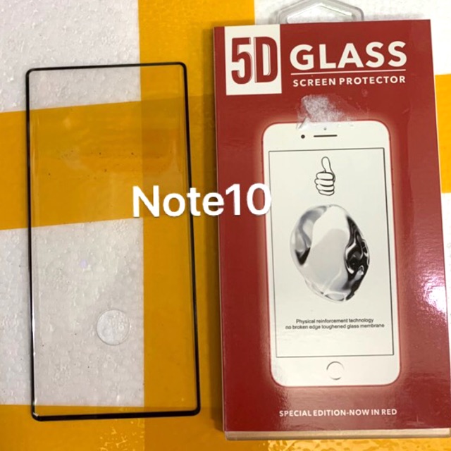Kính Cường Lực 5D Xịn Galaxy Note 10 full màn full keo