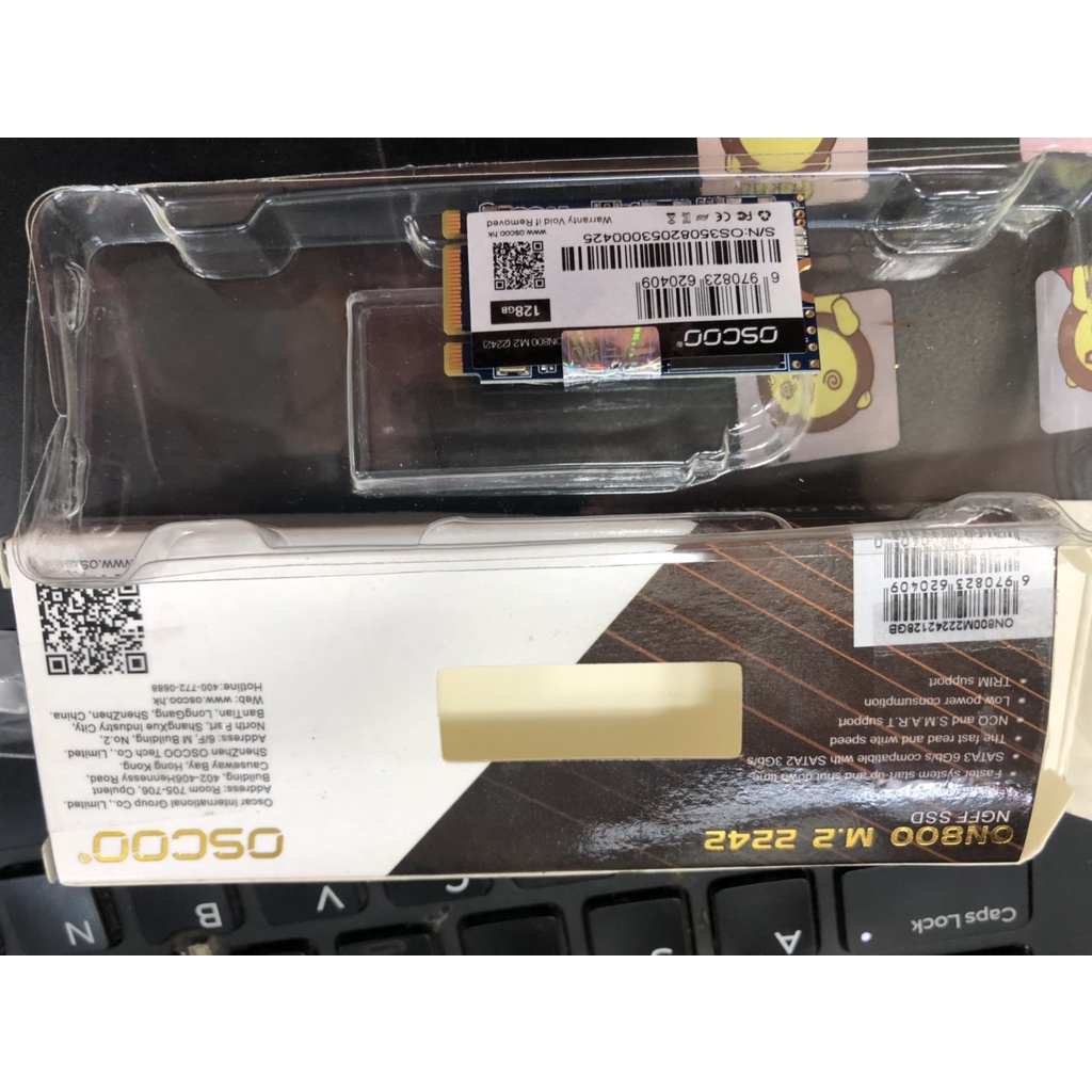 Ổ cứng SSD OSCOO - M.2 M2 SATA 2242 - Chính hãng phân phối - Bảo Hành 36 tháng