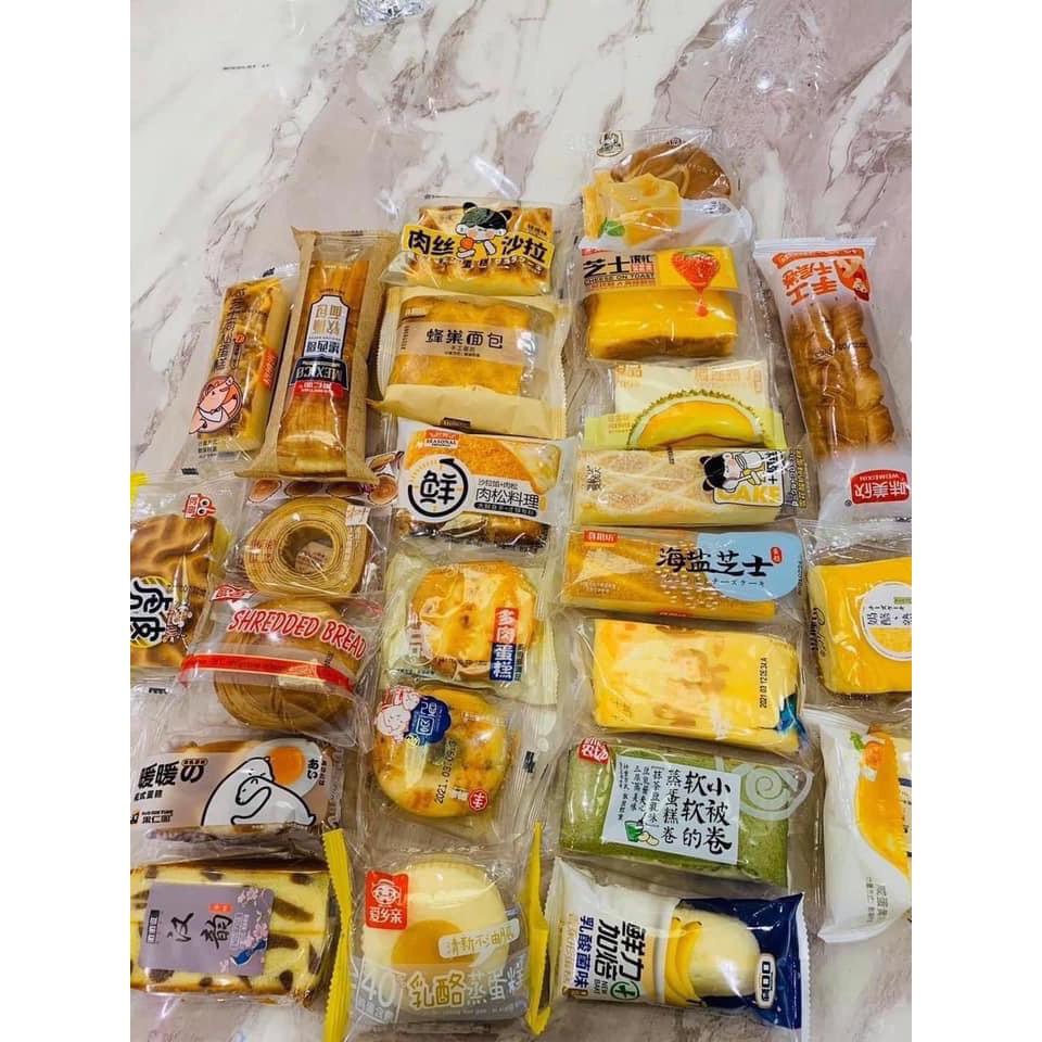 Bánh mix Đài Loan set 500gr date mới mềm mịn siêu ngon