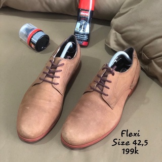Giày tây kiểu dáng thể thao da nubuck màu chất có thể đi với quần lửng
