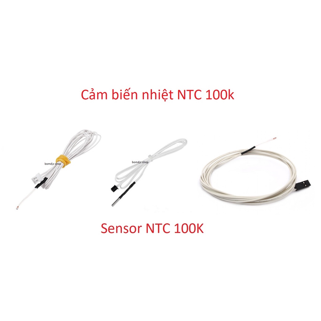 Cảm biến nhiệt NTC (dây 1m or 2m) cho máy in 3D ( 1 dây)