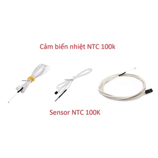 Cảm biến nhiệt NTC (dây 1m or 2m)  cho máy in 3D ( 1 dây)