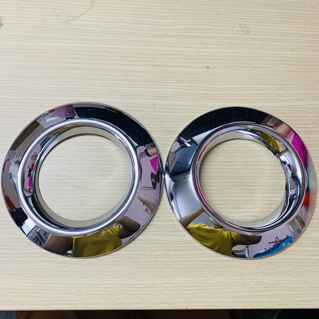 [Kia Morning 2016]Viền Đèn Gầm Trước Sau Kia Morning 2016 Mạ Crom Cao Cấp, Chóa Đèn Trước Sau Mornin