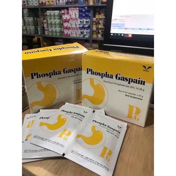 Sữa dạ dày Phospha Gaspain - hỗ trợ trào ngược , viêm loét dạ dày