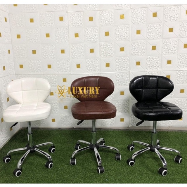ghế tựa phun xăm, spa, cao cấp bọc da