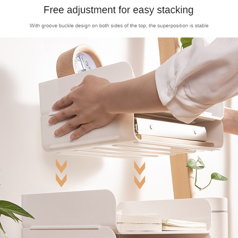 Giá Đỡ Tạp Chí / Tài Liệu Khổ A4 Để Bàn Tiện Dụng Cho Văn Phòng / Trường Học