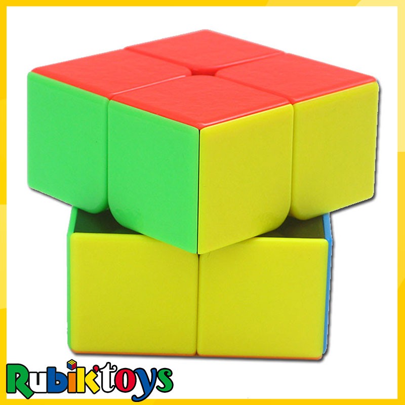 Combo Rubik 2x2 + Rubik 3x3 QiYi Mofangge Bẻ Góc Cực Tốt, Nhanh, Trơn, Mượt