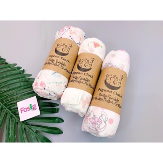 Khăn tắm khăn ủ sợi tre cotton Pigeon Cloth Muslin Swaddle