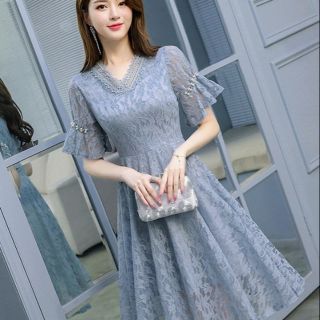 ĐẦM XÒE REN TAY NGẮN