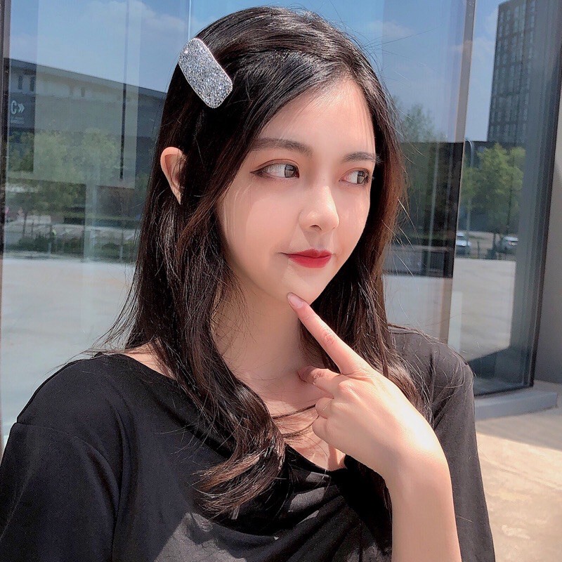 KẸP TÓC NỮ PHONG CÁCH HÀN QUỐC HOT TREND 2020 ĐÍNH ĐÁ