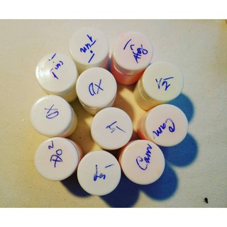 5 lọ sơn dạ quang màu Tím