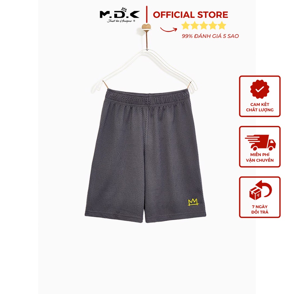 Quần Short Bé Trai M.D.K Signature Logo - thể thao, năng động