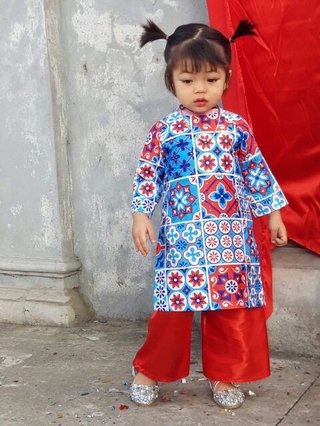 Áo Dài cách tân Cô Ba Sài Gòn