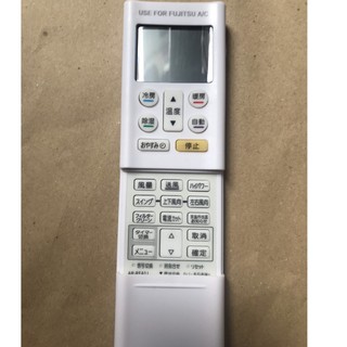 Điều khiển điều hoà Fujitsu nội địa chữ Nhật loại đủ nút,bảo hành đổi mới - Điều Khiển Điều Hòa Máy Lạnh Fujitsu Inverte