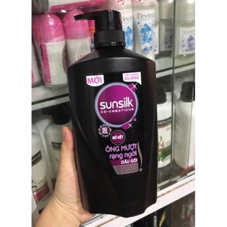 Dầu gội Sunsilk óng mượt diệu kỳ 900g màu đen