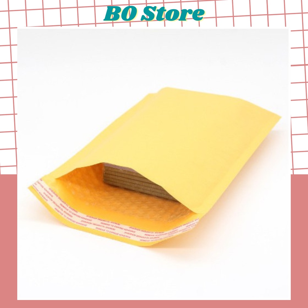 Túi gói hàng chống sốc bóng khí đóng gói hàng hóa an toàn kích thước 13x15 cm, túi đóng hàng bao bì