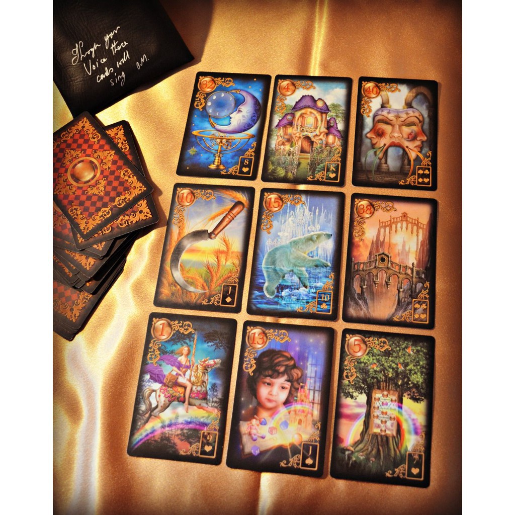 Bộ bài Lenormand Gilded Reverie Nifoki C2