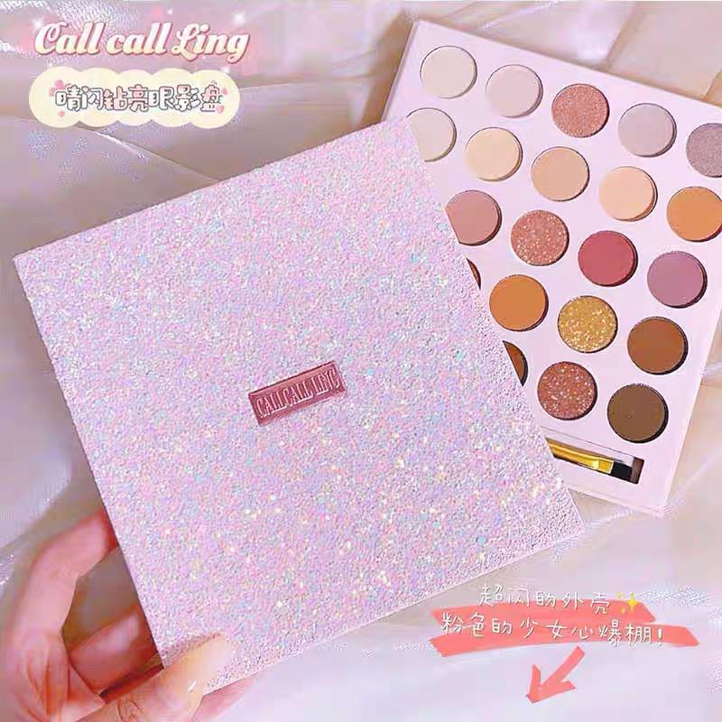 BM02 Phấn mắt, Bảng Mắt ROTO 12 màu nhũ lì bắt sáng xinh xắn hot trend