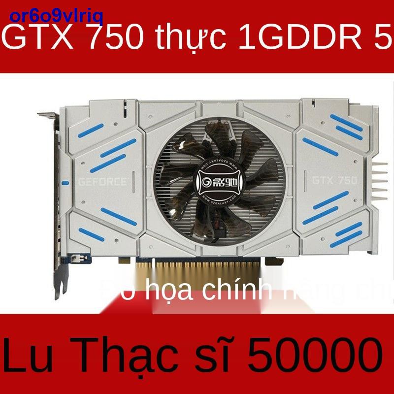 ☽☂Card đồ họa GTX650 750TI 950 960 Chicken card đồ họa 1G 2G chơi game độc ​​lập với máy tính để bàn 4G