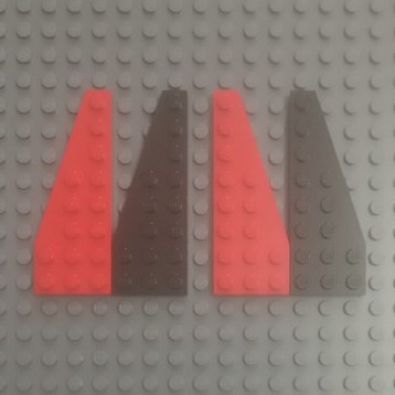 Đồ Chơi Chính Hãng Wedge, Plate 8 x 3 Trái Phải