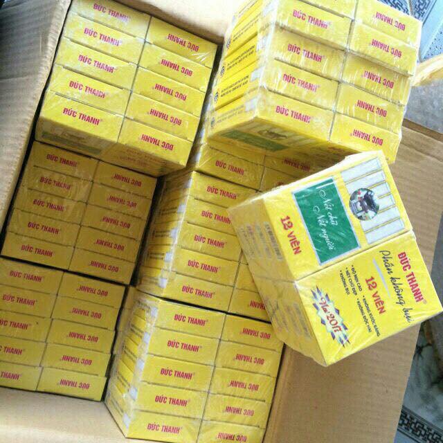 Hộp 12 viên Bút phấn trắng không bụi Đức Thanh