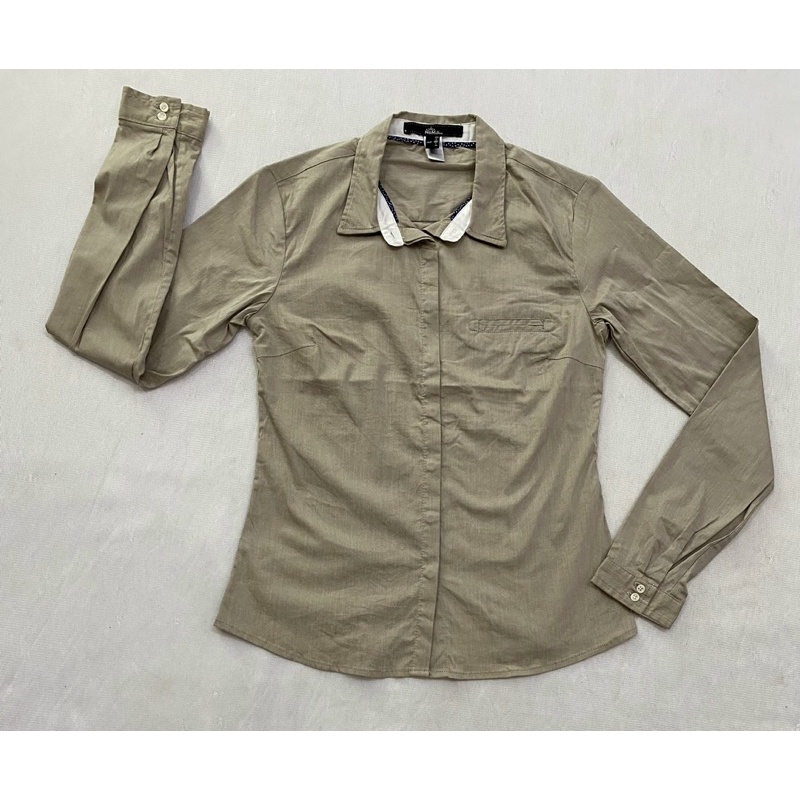(SM118) Áo sơ mi tay dài vải kate thun Nino.maxx (Size S, M, L) - Thanh lý vnxk