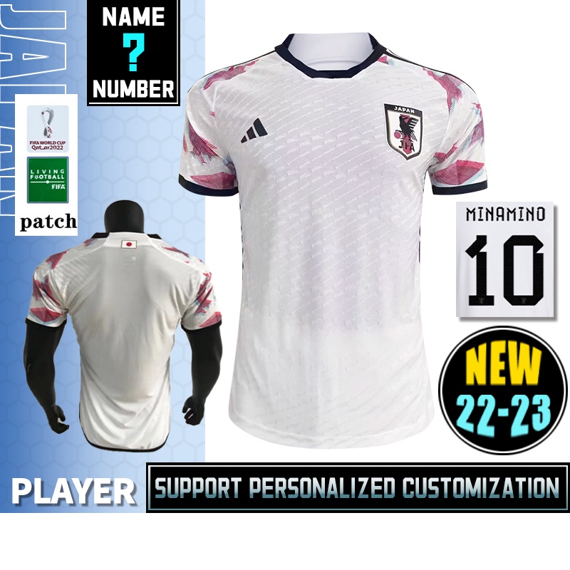 Áo Bóng Đá Nhật Bản Sân Khách Số 22-23  Jersey s-2xl * Hàng Có Sẵn Và Có Thể Tùy Chỉnh *