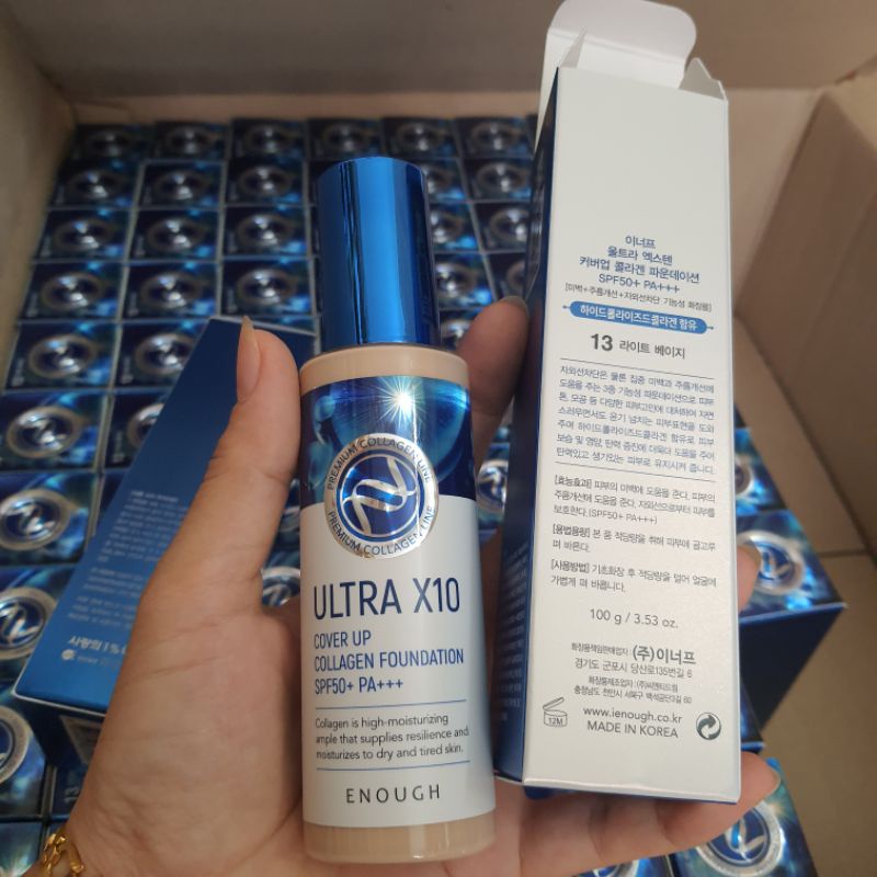 Kem nền collagen Ultra mẫu mới