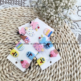 Kẹp tóc cho bé - Kẹp tóc sticker đáng yêu