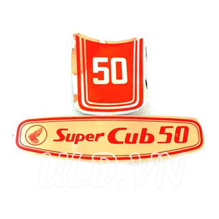TEM NẠ VÀ THÙNG XĂNG CUB 78