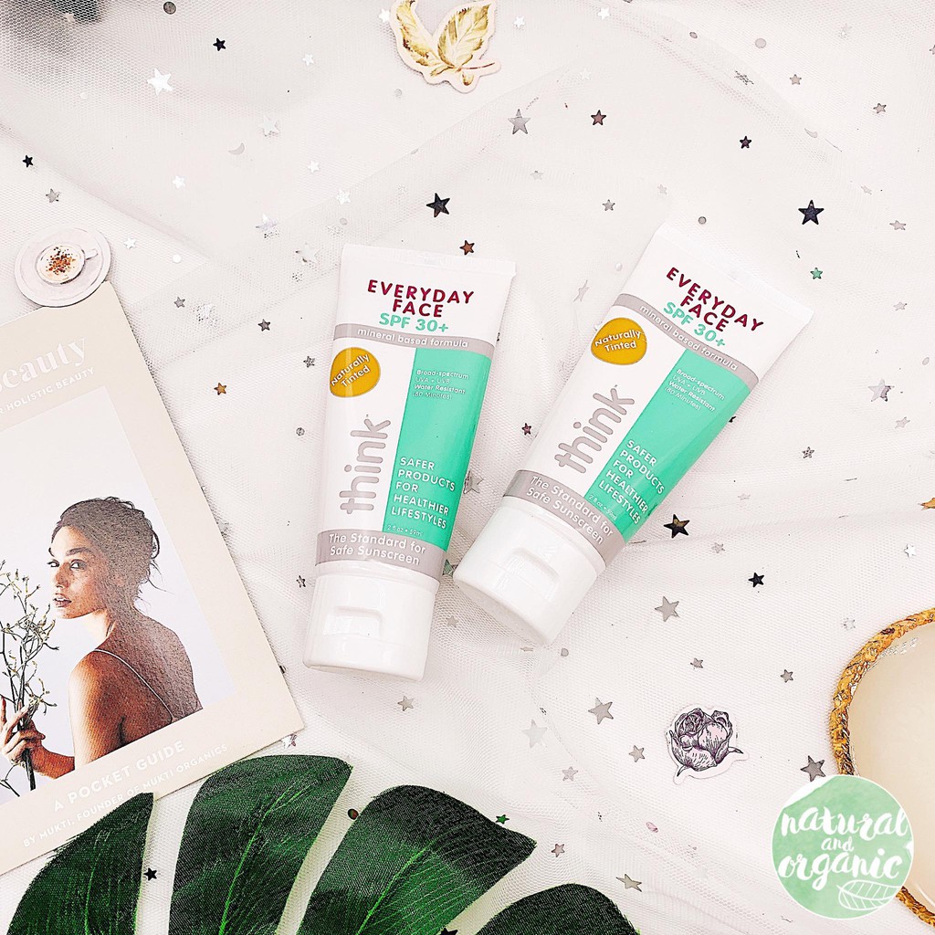 kem chống nắng có màu thinkbaby Thinksport Everyday Face SPF 30+ Naturally Tinted Shopee Việt Nam