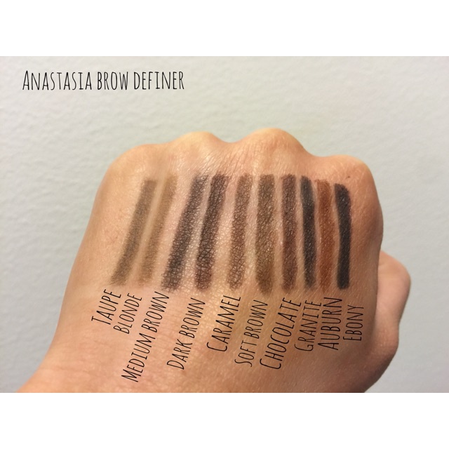 Chì Kẻ Mày Anastasia Beverly Hills Brow Wiz Skinny Brow Pencil - màu Medium Brown