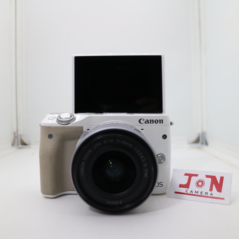 Bộ máy ảnh Canon EOS M3 Kit 15-45mm IS STM mới 95%