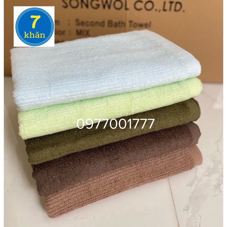 [Thanh lý Xả Lỗi] Khăn tắm xuất Hàn xuất Nhật 100% cotton - Nhiều mẫu