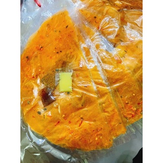 Bánh tráng dẻo bơ me muối cuộn