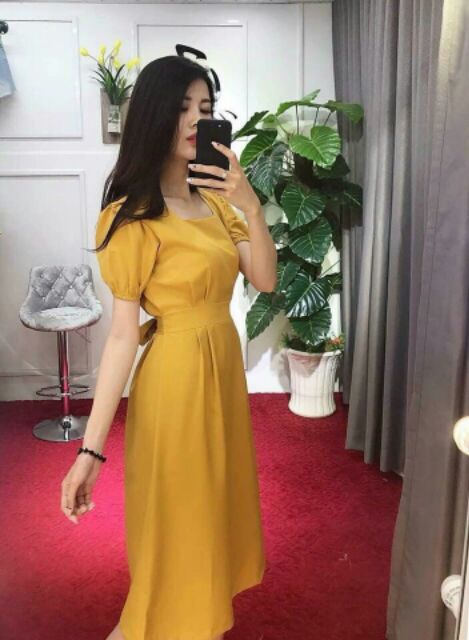 VÁY TAY PHỒNG VINTAGE CHẤT ĐẸP | BigBuy360 - bigbuy360.vn