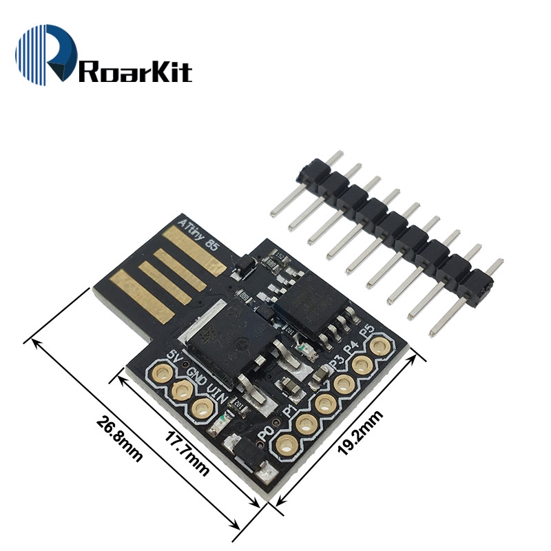 Digispark kickstarter miniature minimal Development Board ATTINY85 Module for Arduino usb ATtiny13A/ATtiny25/ATtiny45 connector | BigBuy360 - bigbuy360.vn