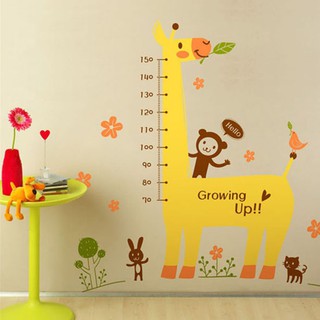 Thước decal đo chiều cao dán tường cho bé - an toàn khám phá -Koala
