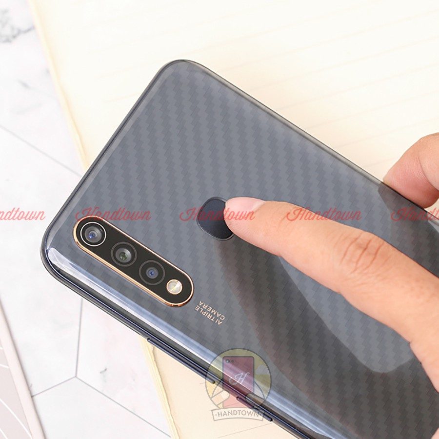 Miếng dán lưng cacbon Vivo U3 / U20 / Y5s / Y19